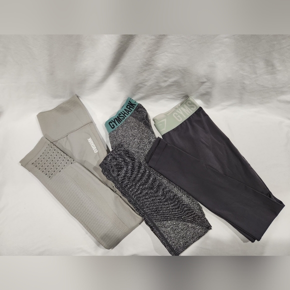 Gymshark Pants - Gymshark Workout Leggings 3 Pair Size Small
